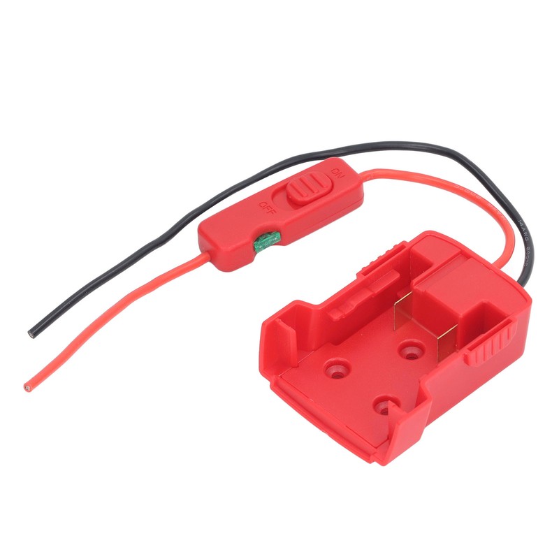 Battery Adapter Dock Power Connector with Fuse Holder 30Amp Fuse