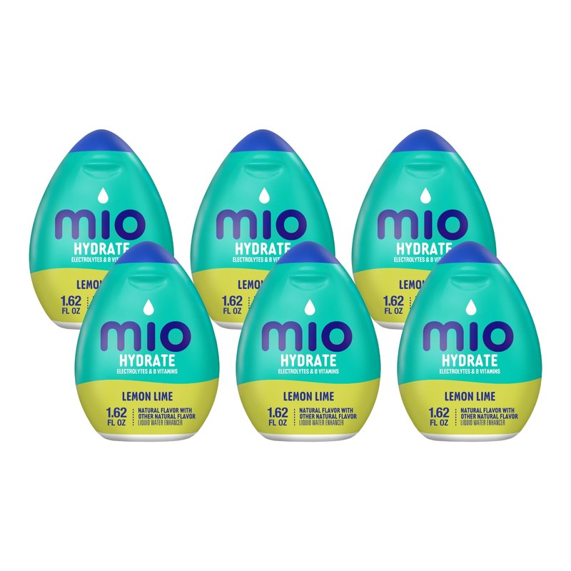 Mio Sport Liquid Water Enhancer, Lemon Lime, 1.62 Oz. (Pack
