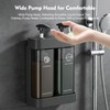 Refillable ABS Wall Mount Shower Soap Dispenser for Shampoo