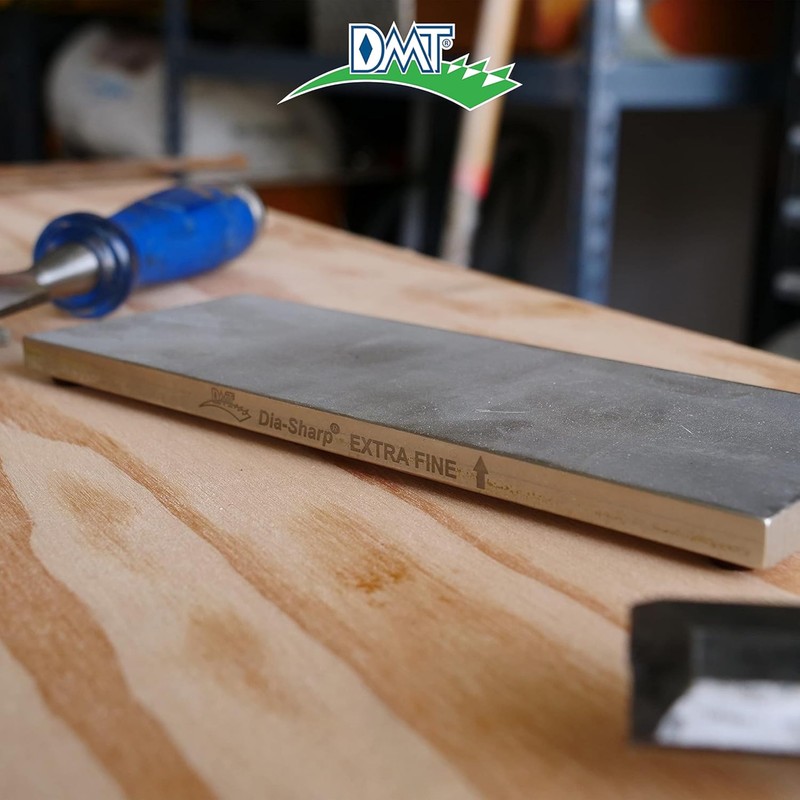 DMT D8E Dia-Sharp Diamond Knife Sharpener, Extra Fine Diamond Sharpening