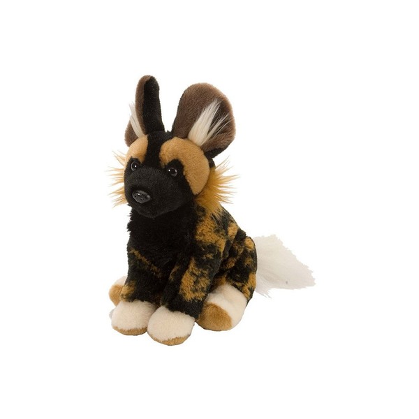 Wild Republic African Wild Dog Plush, Stuffed Animal, Plush Toy, Gifts for Kids, Cuddlekins 12 Inches