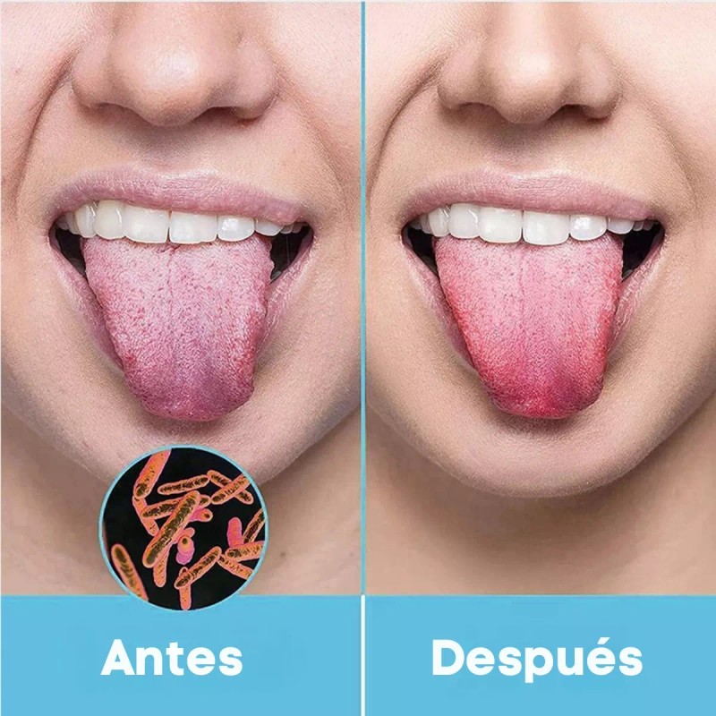 Universo en Linea Cepillo Lengua Silicon Limpiador Lingual Limpieza Bucal