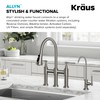 KRAUS Allyn 100% Lead-Free Kitchen Water Filter Faucet in Spot