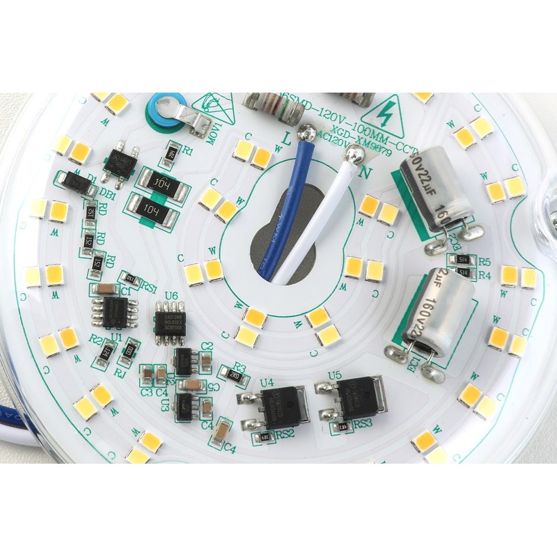 4'' 20W LED Ceiling Fan Light Retrofit Kit, Ceiling Light