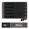 Nespresso, Café Ispirazione Roma, Paquete de 50 cápsulas de Sistema