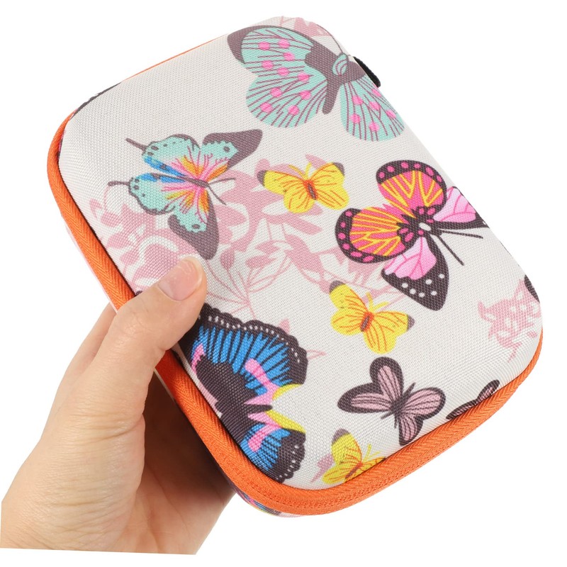 Tofficu Camera Case Zipper Bag Portable Outdoor Camera Pouch for