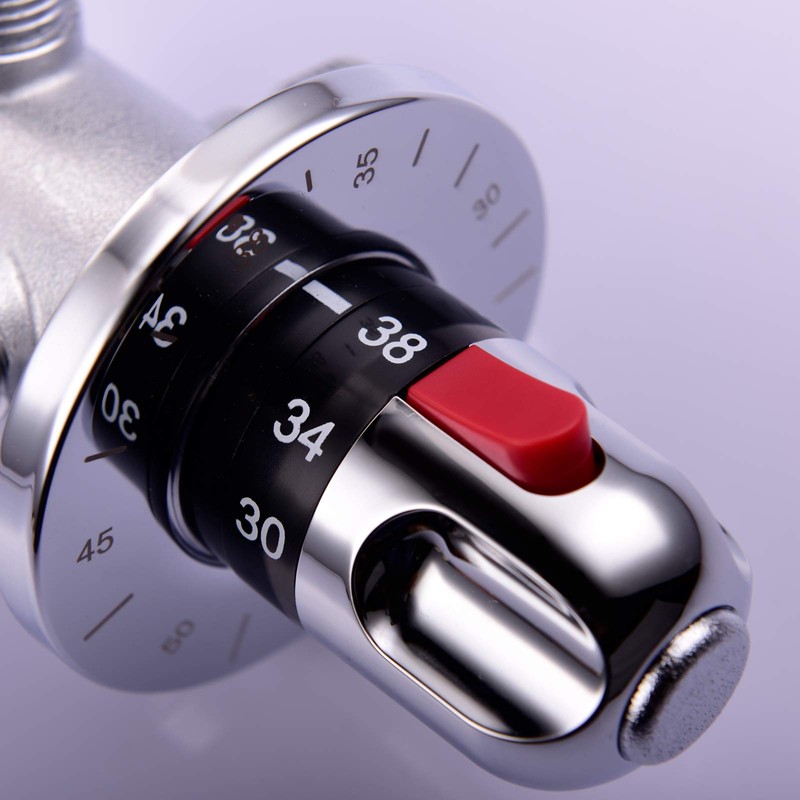 CIENCIA CTM505 Brass Thermostatic Mixing Valve G1/2 Inch Hot Water
