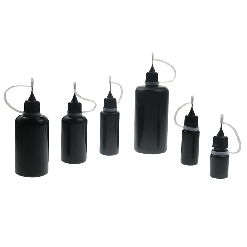 Audio Fan Liquid Bottle Needle Bottle with Needle Translucent Storage