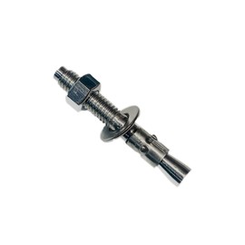 MIGHTY FASTENERS Wedge Anchors, 3/8" x 2-3/4" - Premium 304 Stainless Steel, Heavy-Duty Expansion Bolts for Concrete & Masonry, Anti-Rust Performance, Durable - 10 Pack