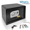 SereneLife Heavy Duty Fireproof Electronic Fingerprint Safe Box-Electronic Lock System