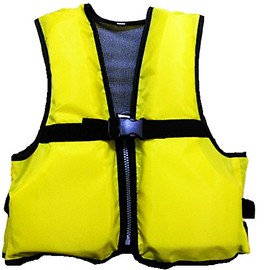 Junior Floating Vest Small FK-220 Life Jacket, Kids Simple Design (Yellow)