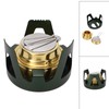 Mini Alcohol Stove Brass Aluminum Alloy Safe Windproof Portable Widely