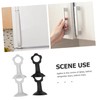 KOMBIUDA 4pcs Sucker Door Bumper Flower Shape Protector Wall Collision