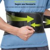 CXJYSD Soporte Lumbar Para Hombres Y Mujeres,Faja Lumbar Ajustable Con