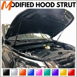 TENKIDOM Front Hood Struts Compatible with Nissan Pathfinder R53 2021-2023 Shock Lift Supports Bonnet Gas Dampers Springs Kit No-Drill Bolt-on