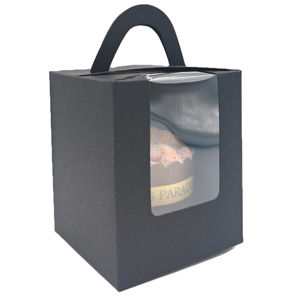 MonYouGe 50-Set Individual Cupcake Boxes Bulk with Clear Display Window,