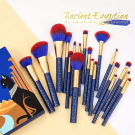 colorsd Juego De Brochas Egipcia Maquillaje Profesional Sintética