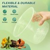 GUGEMEI 12/10/8 Inch Clear Nursery Pots with Drainage Holes, 12