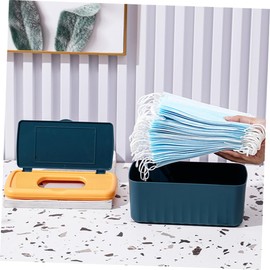 KONTONTY Wipes Dispenser Sealing Design Large Capacity Refillable Wipe Holder Dustproof Tissue Container for Use Stylish Easy to Store