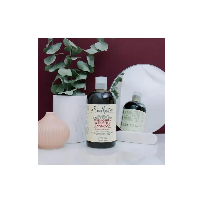 Shampoo Shea Moisture Jamaica Black Castor Oil Cabello Curl