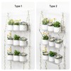 Sumerflos Acrylic Window Boxes Window Plant Shelves 3 Tier -