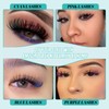 Lash Clusters Kit 320Pcs,40D Eyelash Extension Kit,Lash Bond and Seal
