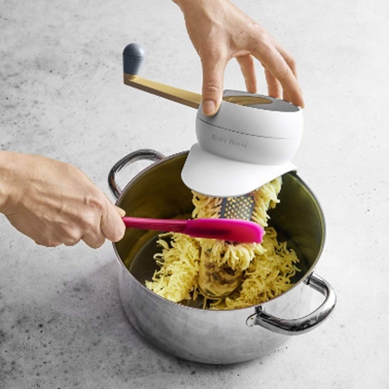 Betty Bossi Potato Ricer, 6.3 inches, White