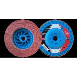 RIP-IT Abbrasives 10 Pack 4.5” 5/8"-11 Nut Jumbo 40 Grit Ceramic Flap Disc Grinding Wheels