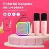 Singingmate Mini Bluetooth Karaoke Machine, 2024 Toy Karaoke with 1