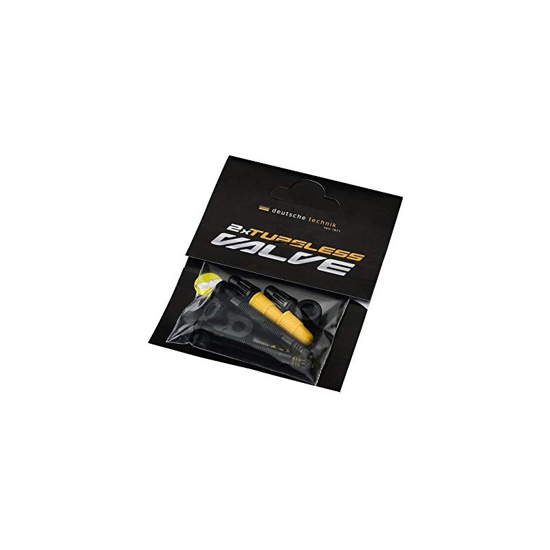 Continental Unisex - Adult 2197014900 Tubeless Valve Tubeless, Black, One