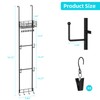 VITVITI Over the Door Hat Rack Organizer, 4 Tier Cowboy