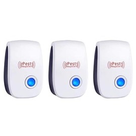6 Packs Ultrasonic Pest Control Repeller, Electronic Pest Repellent Plug in Indoor for Insect Roaches Spider Ant Bug Mosquito Mouse Repellent for House Kitchen Garage Warehouse - Specification: 3 pack