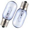 297048600 241552802 Refrigerator Light Bulb Replacement for Frigidaire Whirlpool KitchenAid