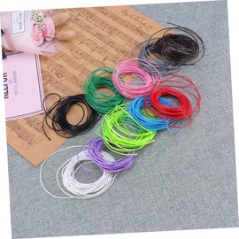 Operitacx 10pcs Waxed Cotton Cords for Jewelry Making Strings for Bracelets and Necklaces Tightly Woven Multi-Color Crafting Supplies