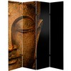 Oriental Furniture 6 ft. Tall Double Sided Buddha and Ganesh