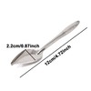 HONBAY 4PCS Stainless Steel Bird Feeder Spoons Parrot Feeding Scoops