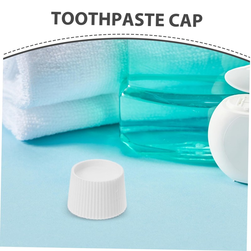 NOLITOY Sets Toothpaste Supplies Screw- Plastic Toothpaste Tops Leakproof for
