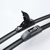 2 Wipers Automotive Replacement Windshield Wiper Blades Front Wiper Set