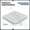 FG701S Universal Bathroom Exhaust Upgrade Grille Cover for Broan-NuTone, Included