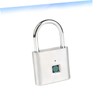 jojofuny Professional Fingerprint Padlock Keyless Smart Miniature Lock for House