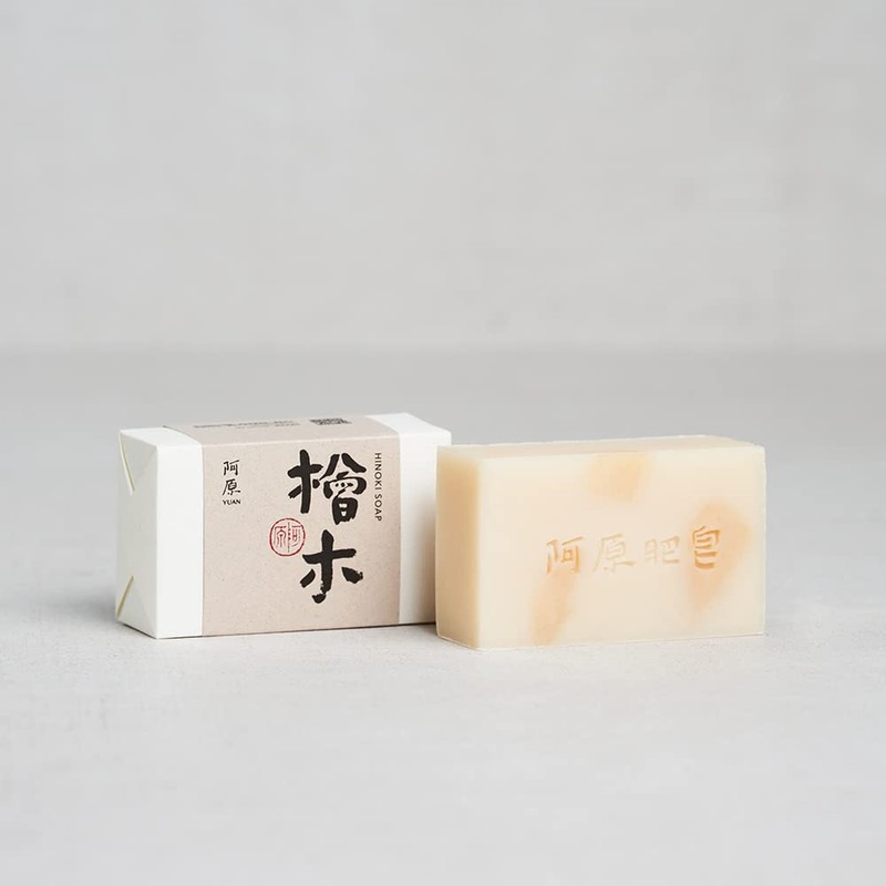 YUAN New Hinoki Soap, Hinoki, 4.1 oz (115 g)
