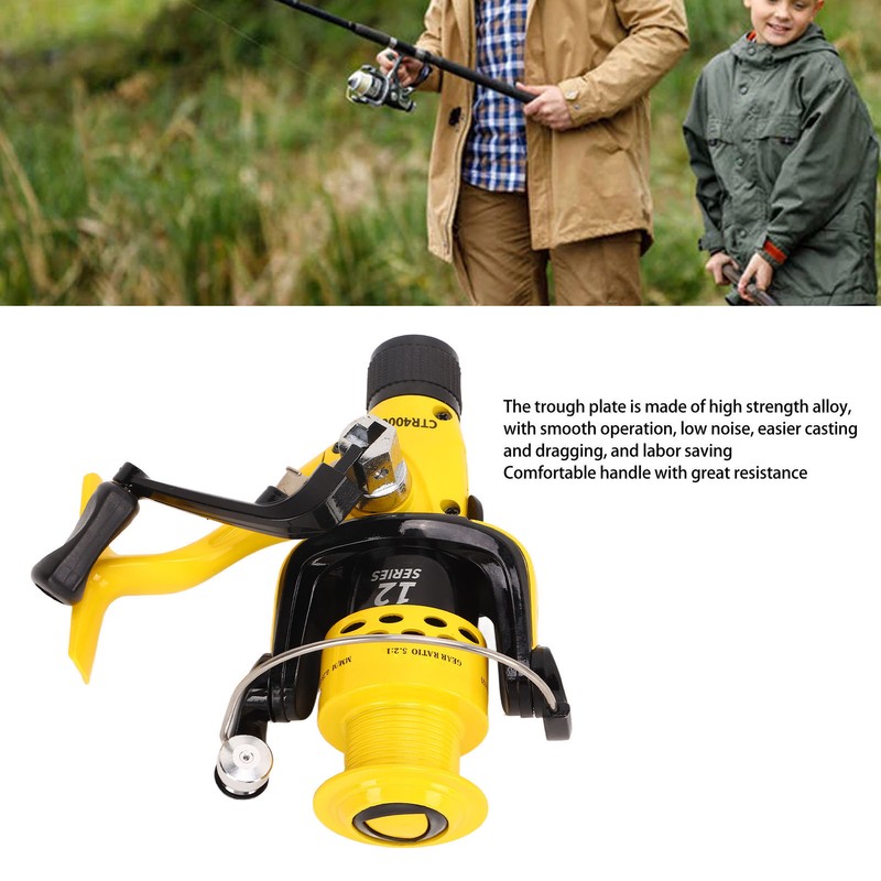 Fishing Reel Spinning Reel Rear 12 Axis Unloading Fishing Line