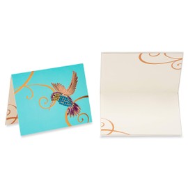 Papyrus Blank Cards with Envelopes, Hummingbirds (2-Count)