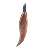 Wood Carving Knife Stainless Steel Blade Walnut Handle Whittling Knife