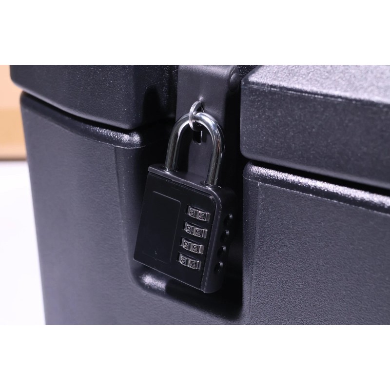 MOMIRAC Large Under Seat Storage Box Holder for Polaris Ranger