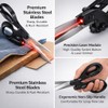 Laser Guided Scissors for Fabric Cutting, Stainless Steel Sewing Shears