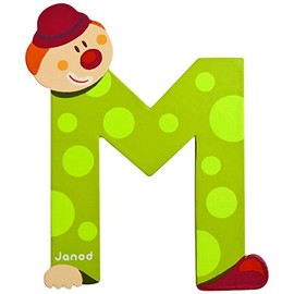 Janod - J04554 - M Clown Letter