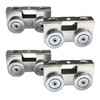 Hi Flame 4 Wheel Light Duty Trolley Assembly Roller Trolley