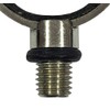 KINGCARP Superior Padded Stainless Steel 'U' Butt Rest with Rubber