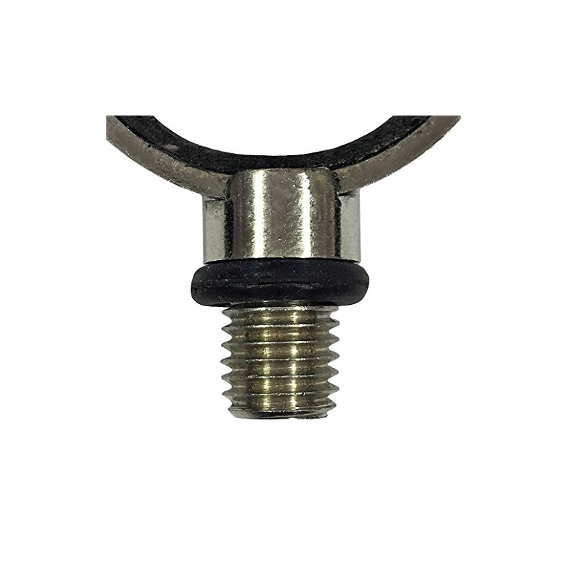 KINGCARP Superior Padded Stainless Steel 'U' Butt Rest with Rubber